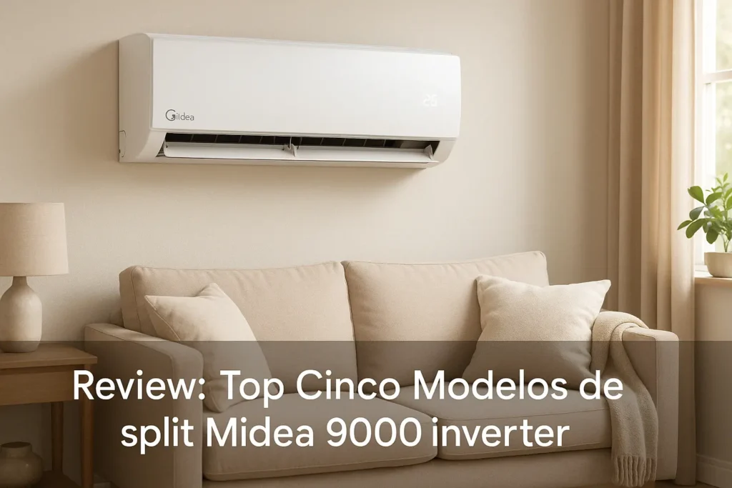 Top Cinco Modelos de split midea 9000 inverter