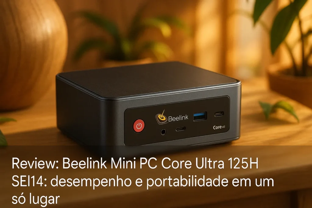 Beelink Mini PC Core Ultra 125H SEI14: desempenho e portabilidade em um só lugar