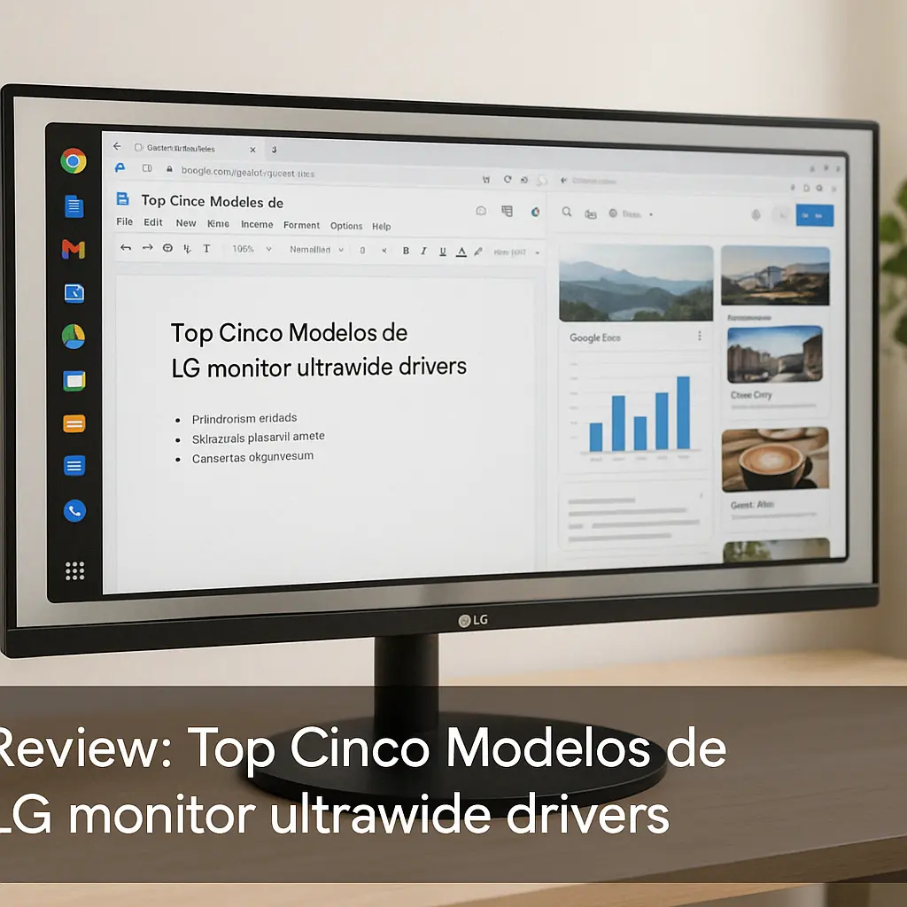 Top Cinco Modelos de LG monitor ultrawide drivers