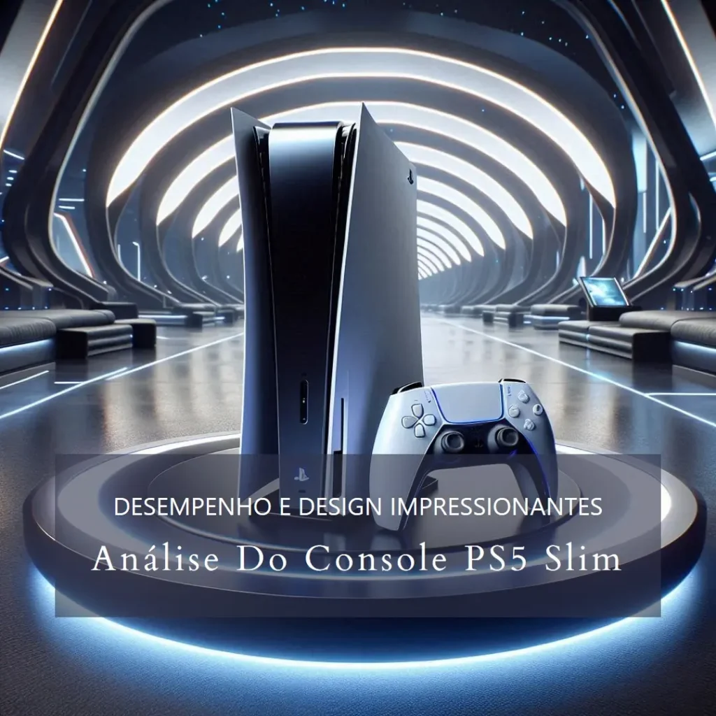 Console PS5 com Drive Slim 1TB com alto desempenho
