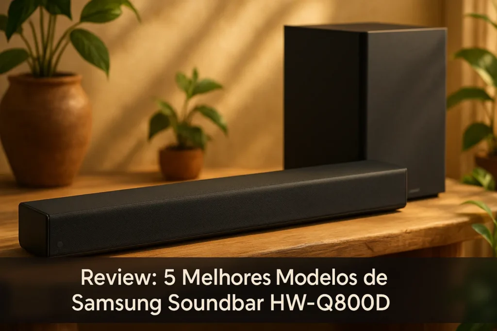 5 Melhores Modelos de Samsung soundbar hw q800d