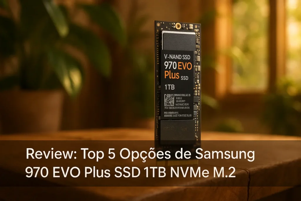 Top 5 Opções de Samsung 970 EVO plus SSD 1tb nvme m.2