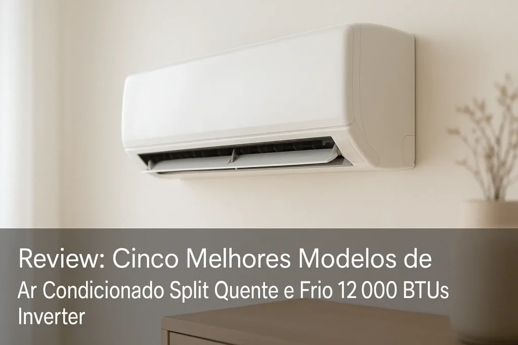 Cinco Melhores Modelos de ar condicionado split quente e frio 12000 btus inverter