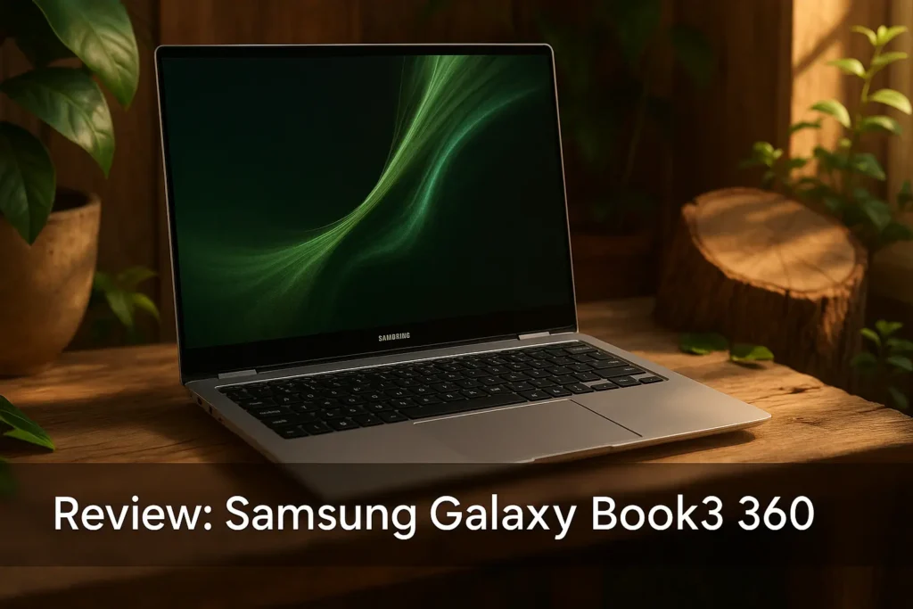 Samsung Galaxy Book3 360: desempenho, leveza e tela sensacional