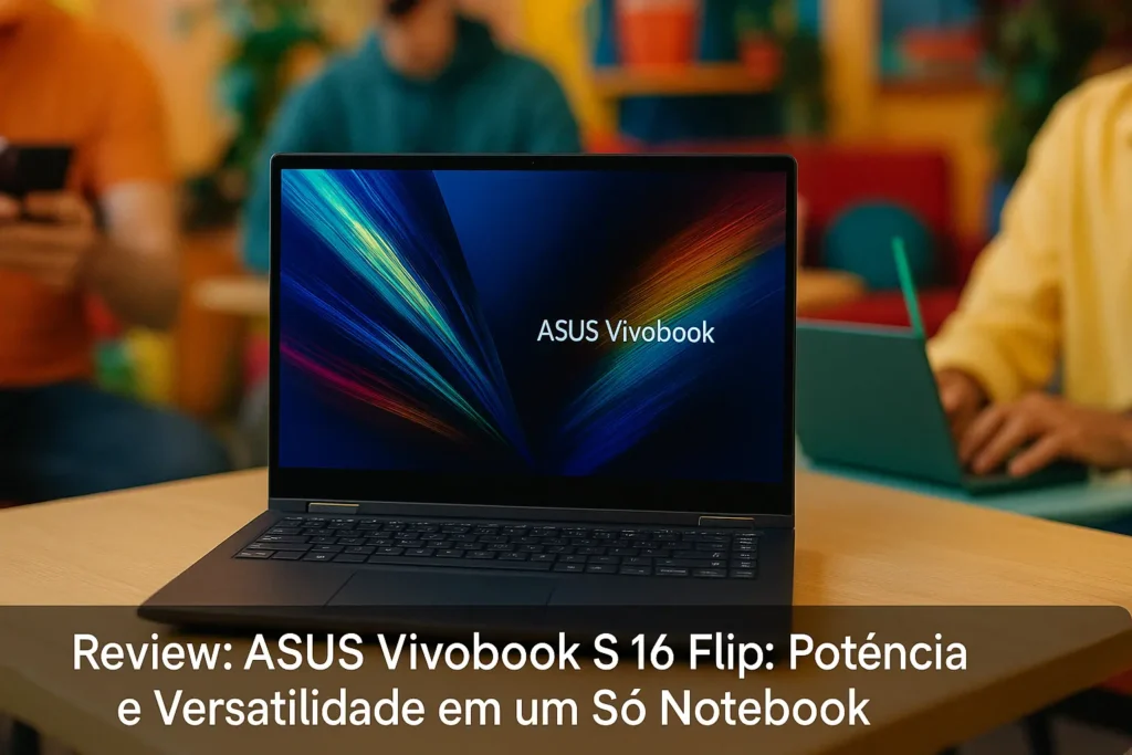 ASUS Vivobook S 16 Flip: Potência e Versatilidade em um Só Notebook