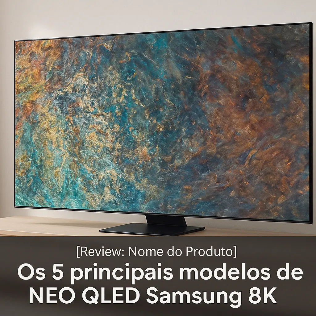 Os 5 Principais Modelos de NEO QLED Samsung 8k