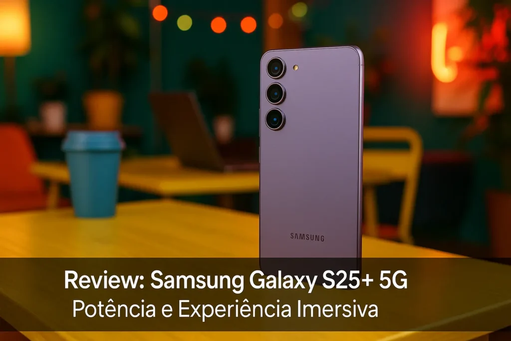 Samsung Galaxy S25+ 5G: Potência e Experiência Imersiva