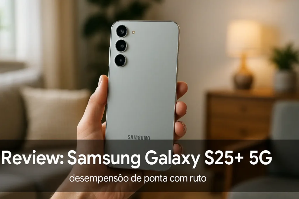 Samsung Galaxy S25+ 5G: desempenho de ponta com muito espaço