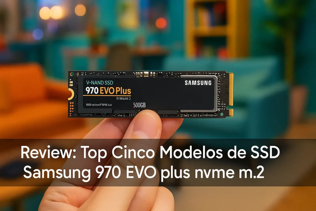 Top Cinco Modelos de SSD Samsung 970 EVO plus nvme m.2