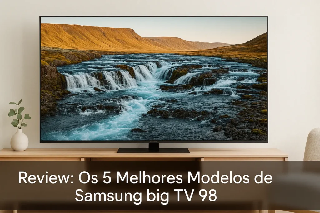 Os 5 Melhores Modelos de Samsung big TV 98