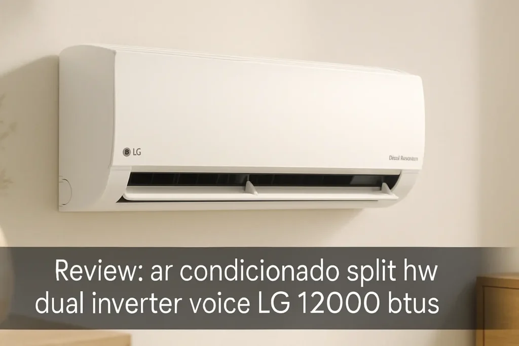 Lista de 5 Melhores: ar condicionado split hw dual inverter voice LG 12000 btus