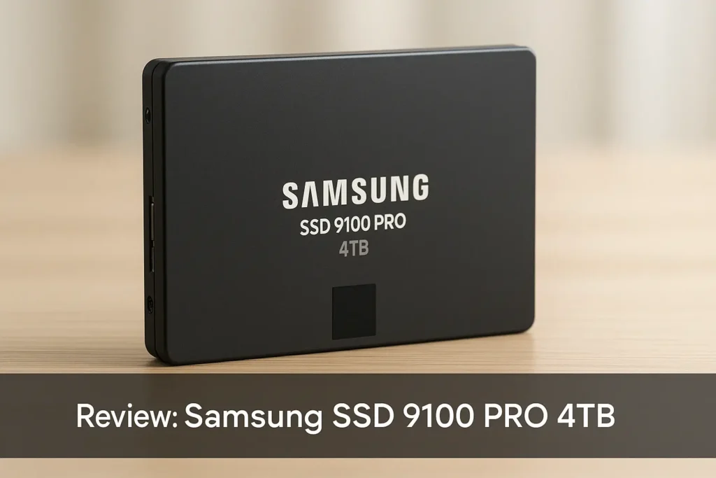 SAMSUNG SSD 9100 PRO 4TB: Velocidade Extremamente Surpreendente