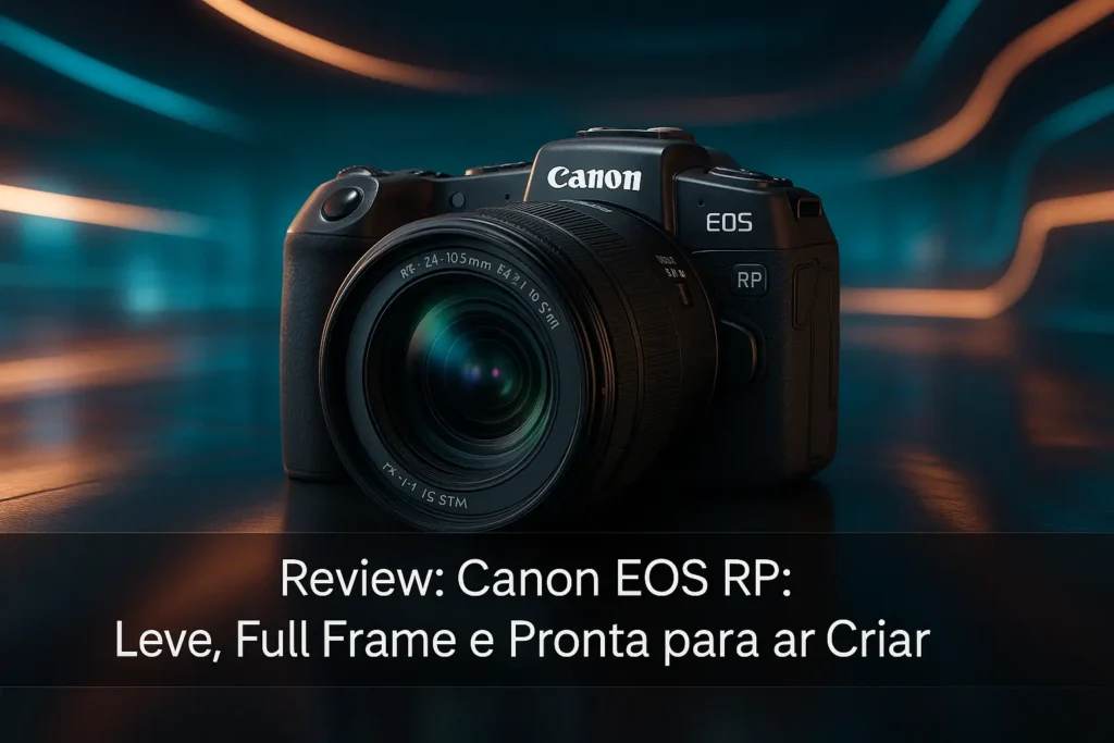 Canon EOS RP: Leve, Full Frame e Pronta para Criar