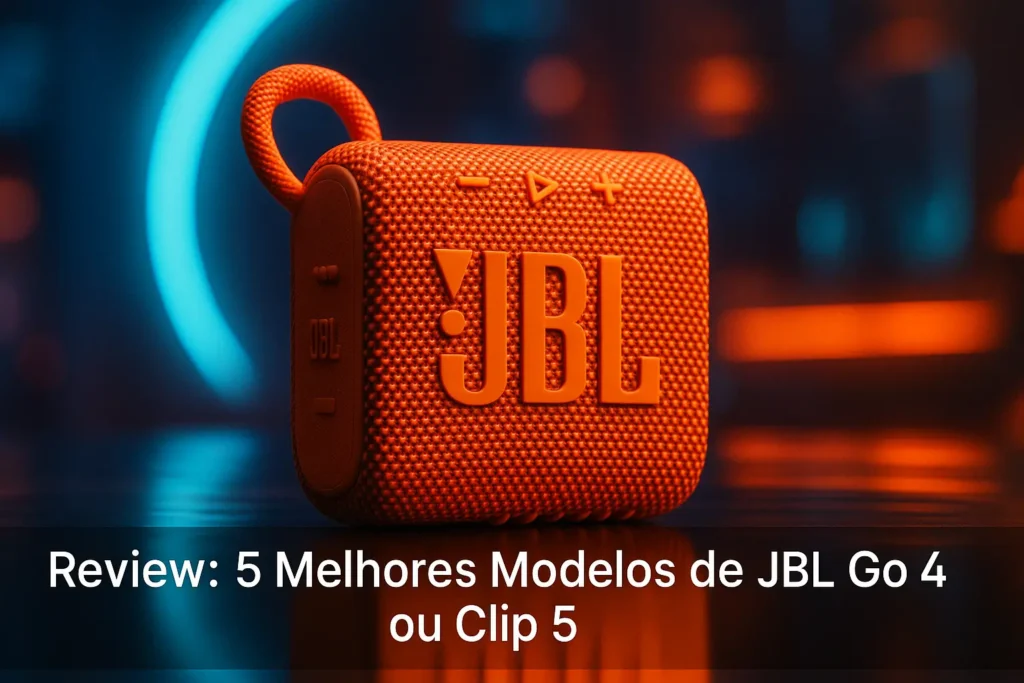 5 Melhores Modelos de JBL go 4 ou clip 5