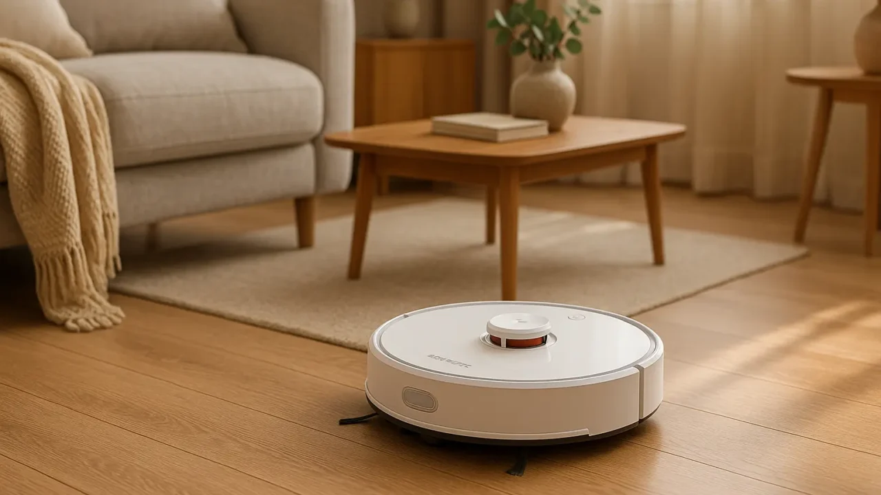ROPVACNIC Robô Aspirador S1: Limpeza Inteligente e Sem Esforço