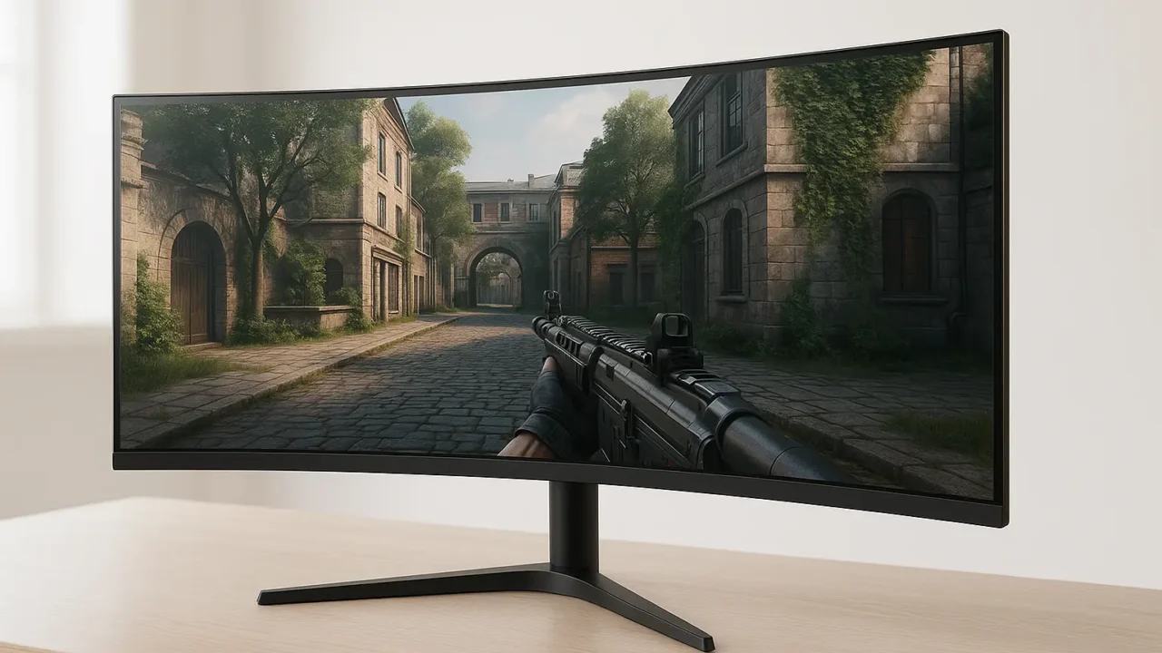 LG Monitor de jogos FreeSync Ultrawide WQHD 160Hz curvo - Desempenho e Imersão