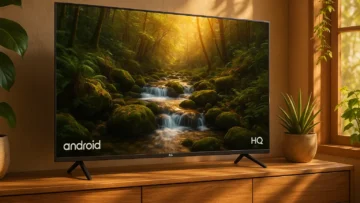 Smart TV HQ 43" Full HD: Tela Sem Bordas e Sistema Android