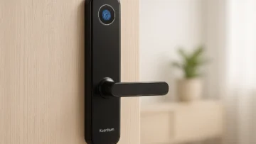 Fechadura Digital Biométrica Inteligente Kuanttum Delta: segurança e tecnologia