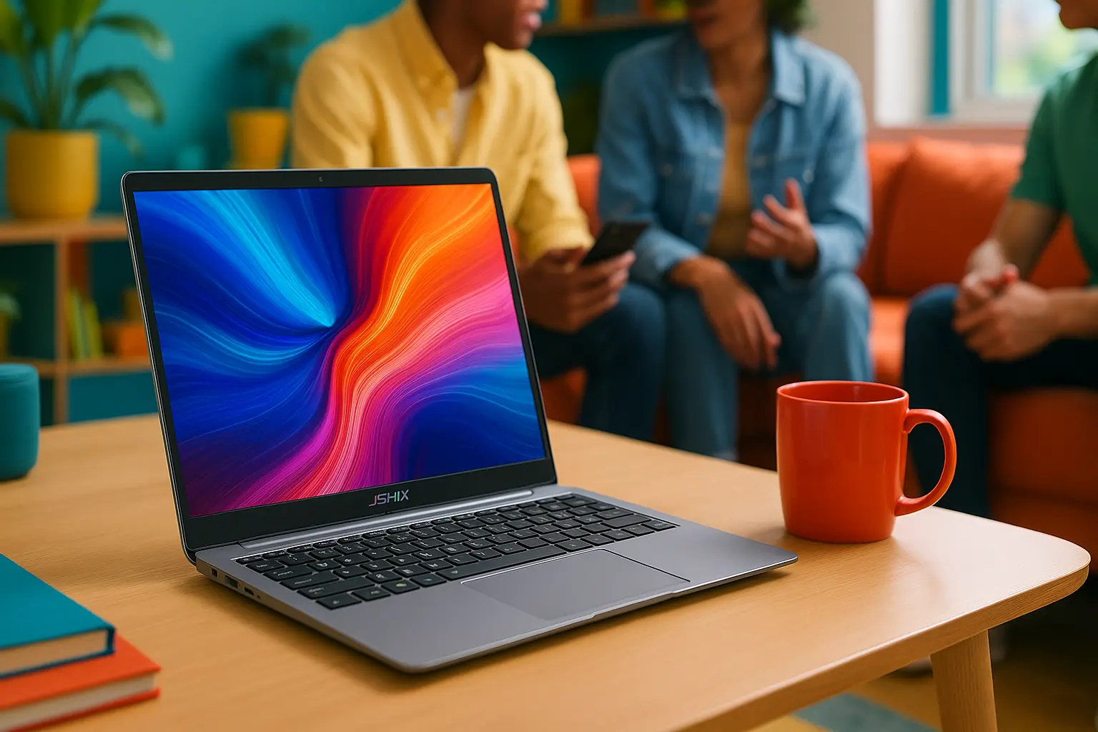 JSHIX Laptop 2025: 14" Celeron N4000, 8GB RAM, SSD 256GB