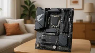PLACA MAE B760M AORUS ELITE AX DDR4: Potência e Conectividade Avançada