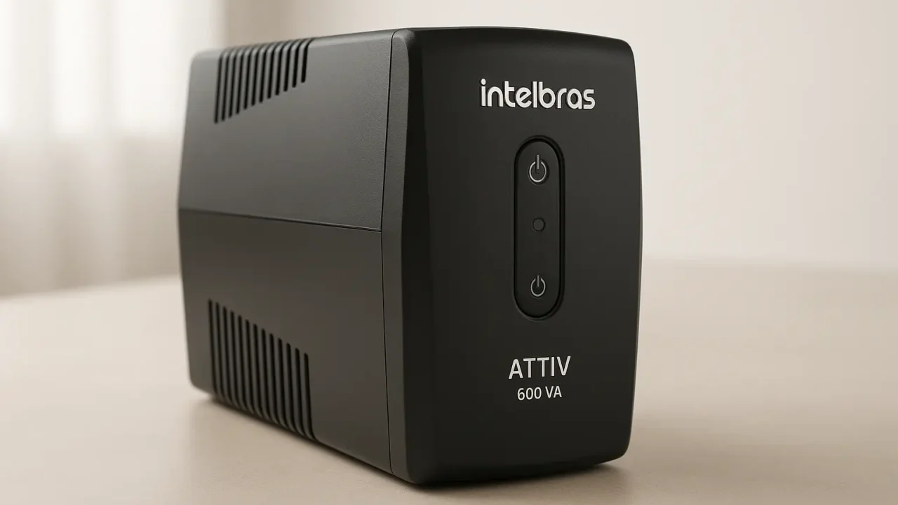 Nobreak Intelbras ATTIV 600VA: Segurança Compacta e Confiável