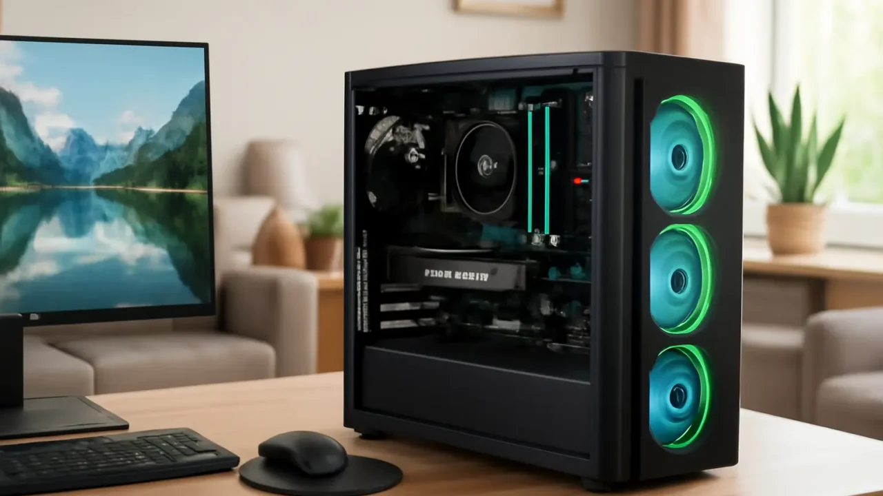 Monte seu PC: Ryzen 7 5700X3D, RTX 3060, 16GB, 480GB SSD