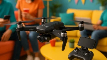 Toladrone Drone TD12Pro: Câmera HD e Controle Preciso