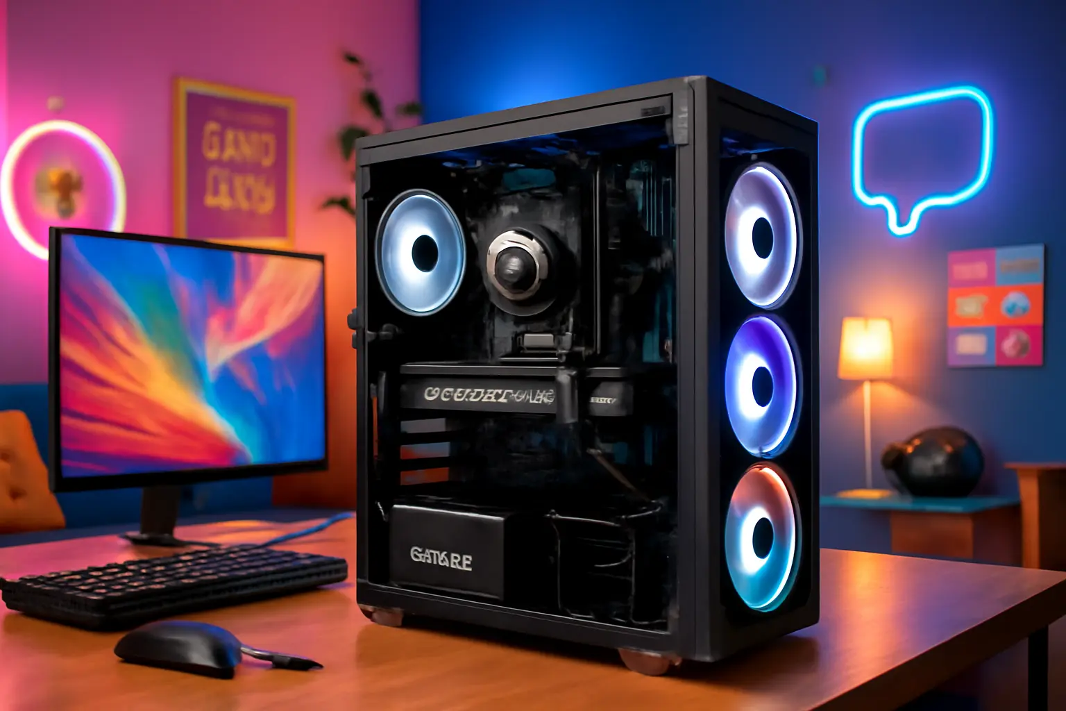 Monte seu PC: Ryzen 5 7600X, RTX 4060, 16GB DDR5, 480GB SSD