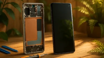 Substituição de Tela Samsung Galaxy S10: Kit Completo com Moldura