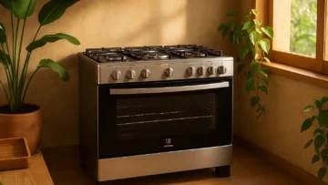 Fogão Electrolux 5 Bocas Experience: Cozimento Rápido e Limpeza Fácil