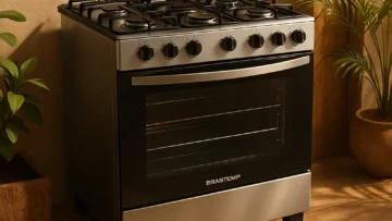 Fogão Brastemp 6 Bocas: acendimento automático e eficiência