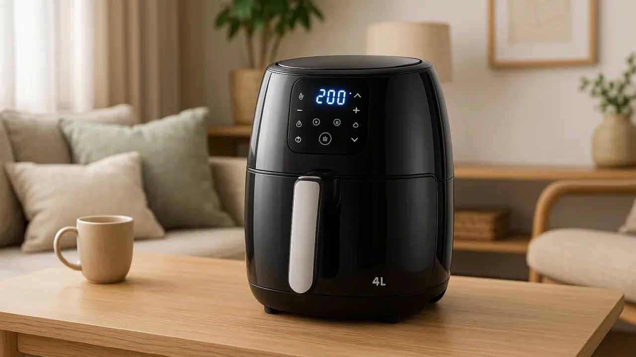 Fritadeira Sem Óleo Air Fryer Digital 4L Mondial: potência e praticidade