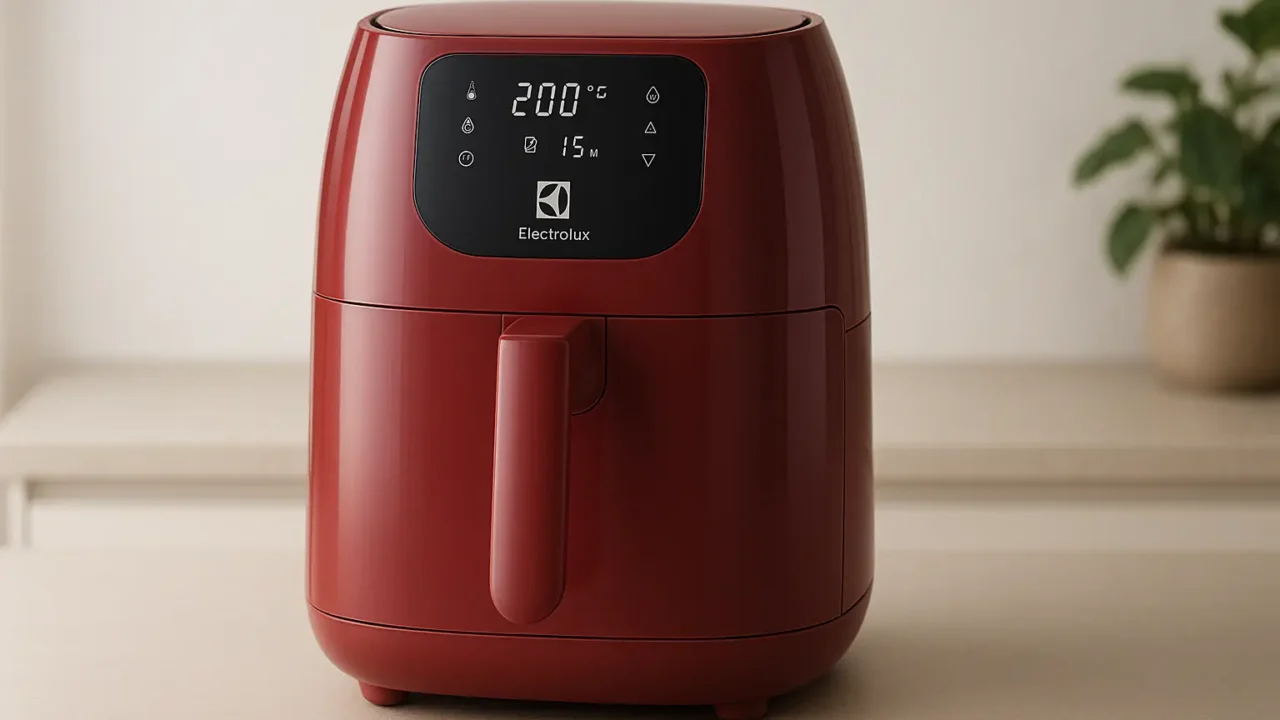 Air Fryer Electrolux Efficient 5,6L Vermelha: Economia e Praticidade