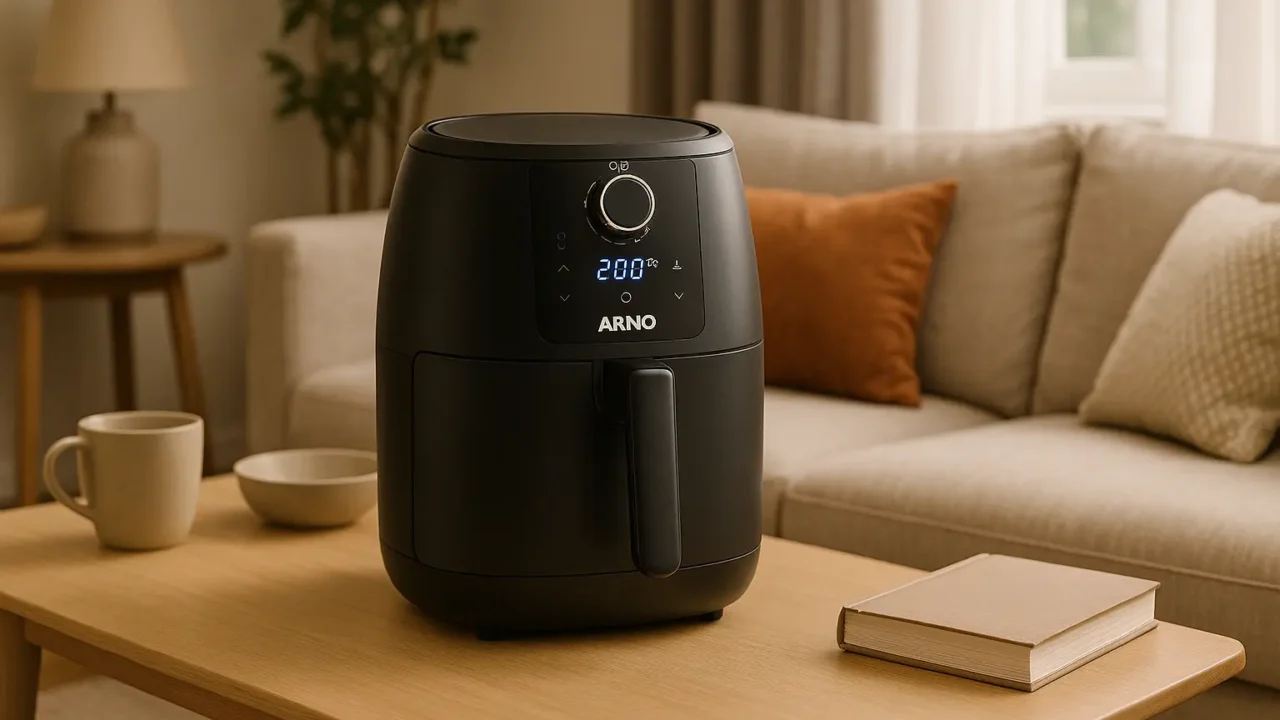 Arno Air Fryer Mega AFM7: Crocância e Silêncio em Alta Capacidade