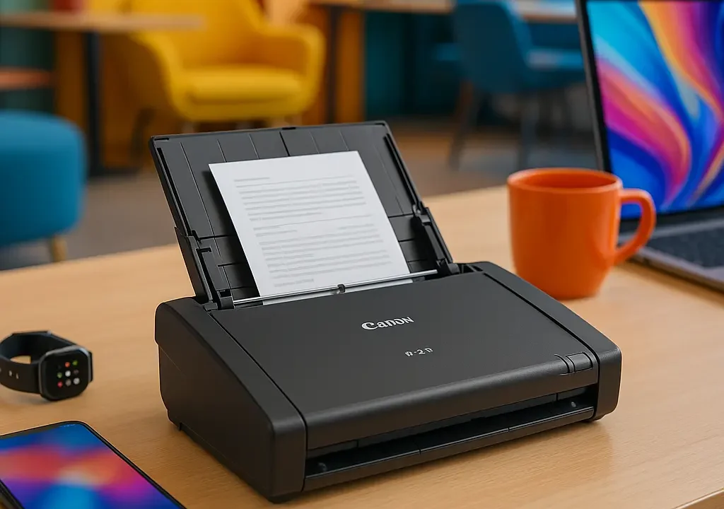 Scanner Canon P-240: compacto, rápido e eficiente