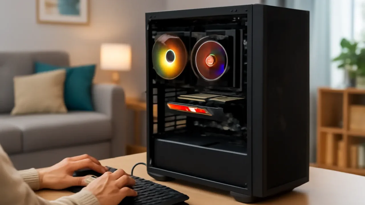 Monte seu PC: Ryzen 7 5700X, Radeon RX 7600 8GB, 16GB, 480GB SSD
