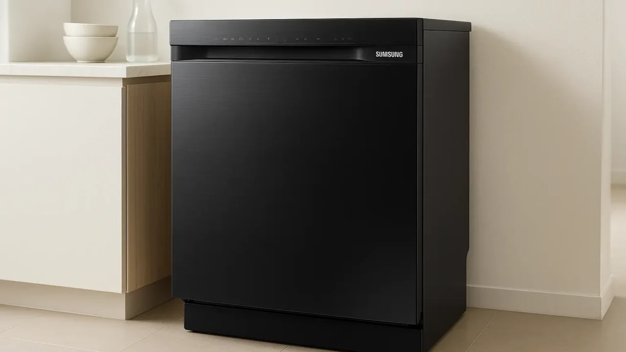 Lava-Louças Samsung Inox Preta: eficiência e sofisticação