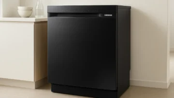 Lava-Louças Samsung Inox Preta: eficiência e sofisticação