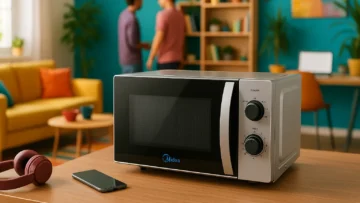 Microondas R1 Midea 20L: praticidade e segurança para sua cozinha