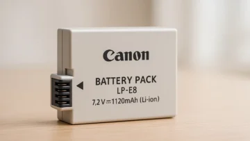 Bateria Canon LP-E8: Compatibilidade com Câmeras T2i, T3i, T4i e T5i
