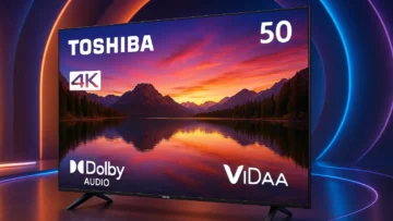 Smart TV Toshiba 50" Dolby Audio 4K Vidaa: Imersão e Conectividade