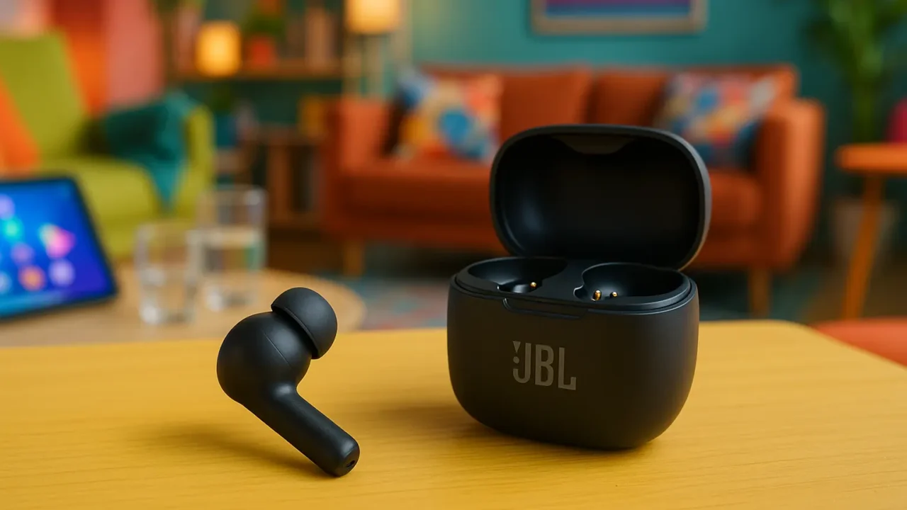 JBL Fone Bluetooth JBLTBUDS2BLKBR: Tecnologia e Conforto em Cada Batida
