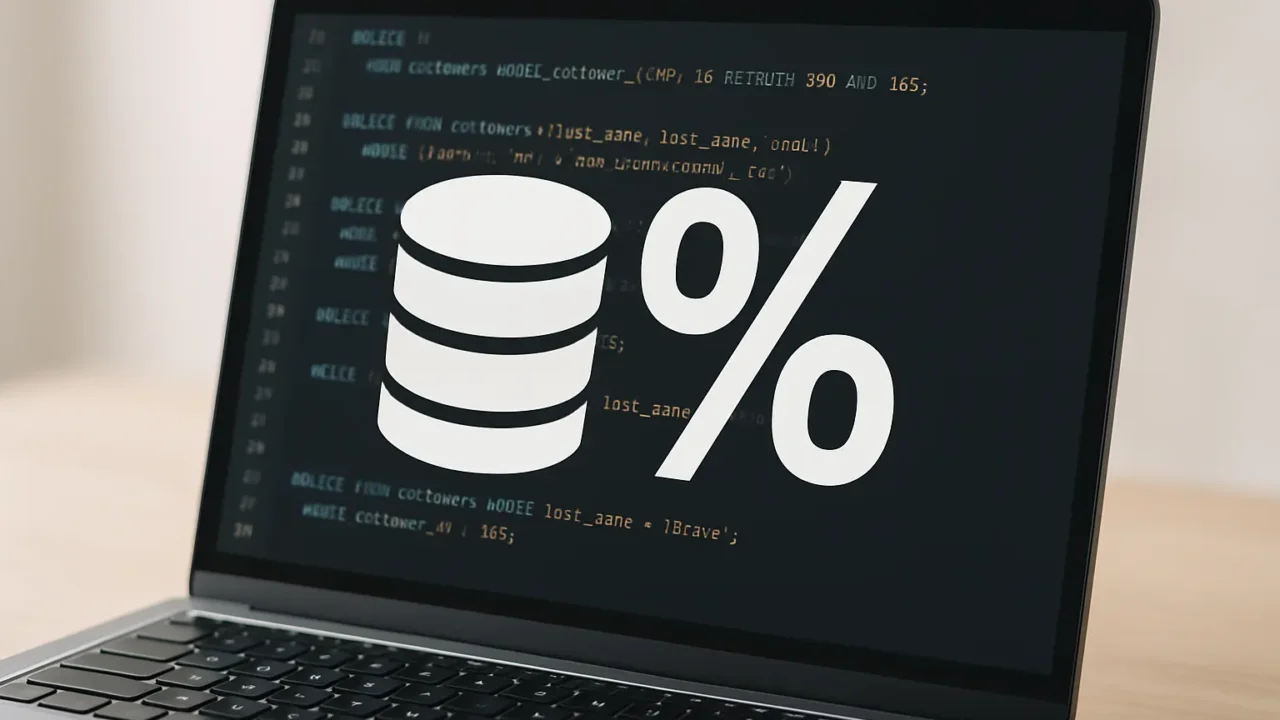 porcentagem sql: Como calcular, aplicar e dominar