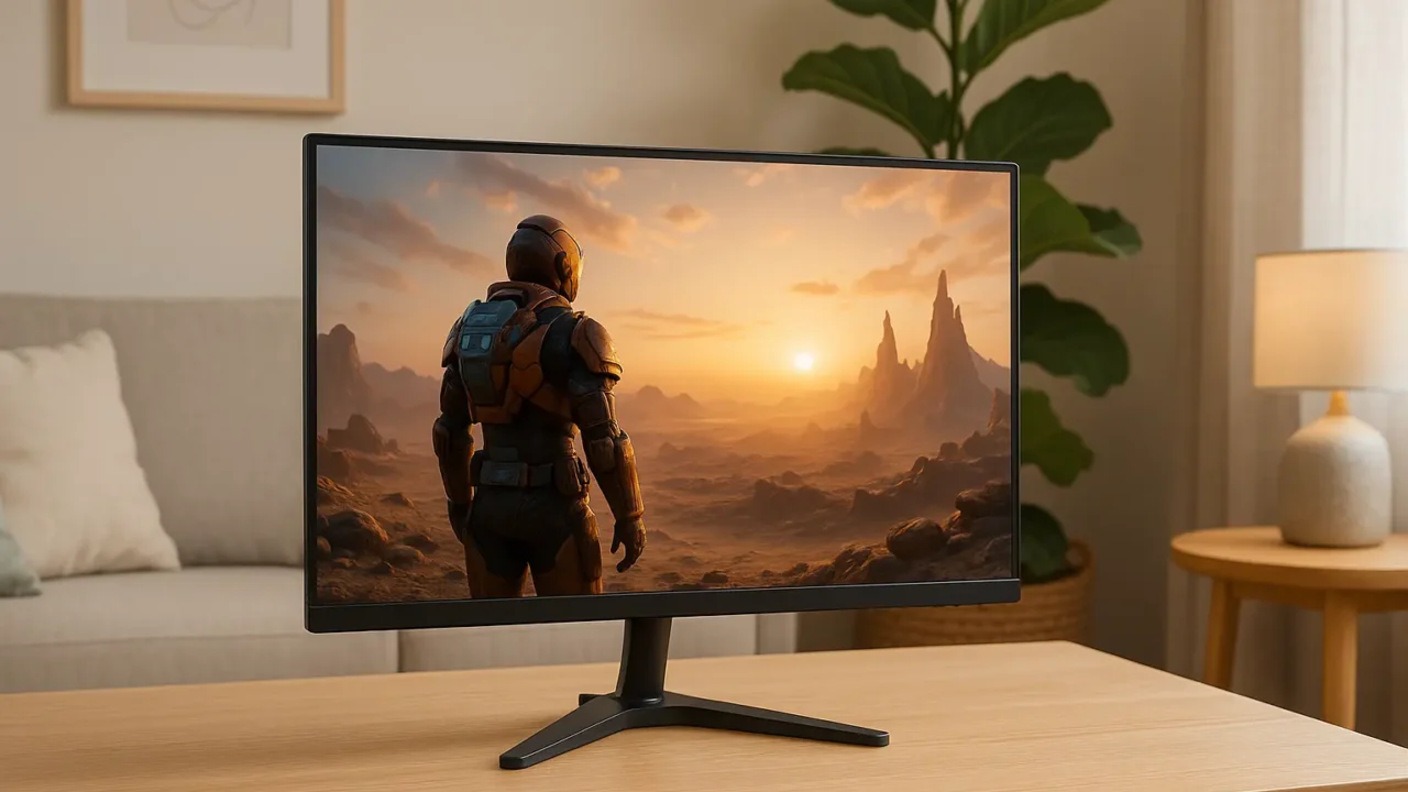 Monitor Gamer Slim 22" Full HD LED com HDMI e VGA