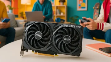 Placa de Vídeo MSI RTX 5060 Ti Ventus 2X OC Plus: Potência e Eficiência com 8GB GDDR7