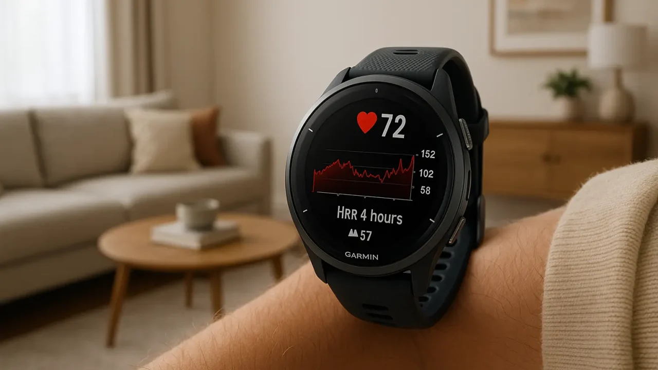 Garmin Forerunner 265 Music: Monitor Cardíaco com GPS e Música