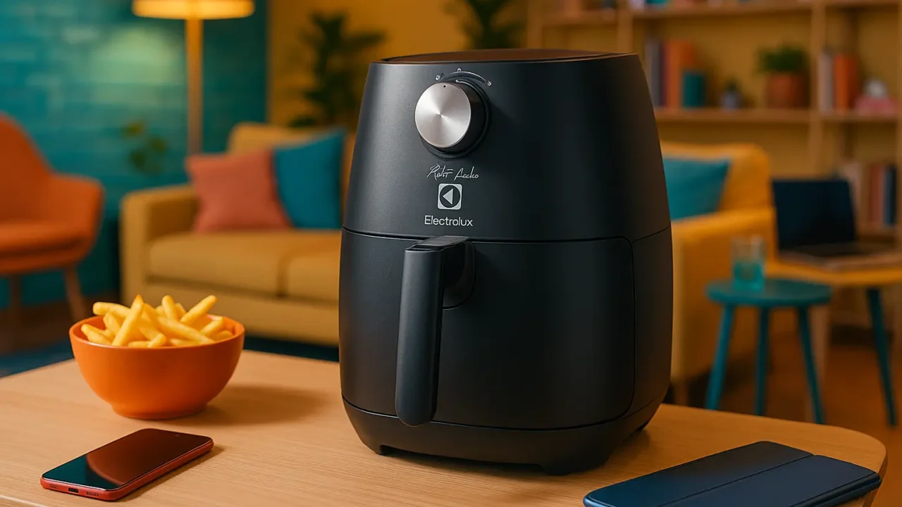 Air Fryer Electrolux 5,6L Efficient com Rita Lobo