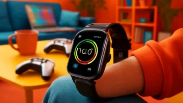 Smartwatch Blackultra: Tela AMOLED de 1,96", IP68, Modos Esportivos e Assistente de Voz