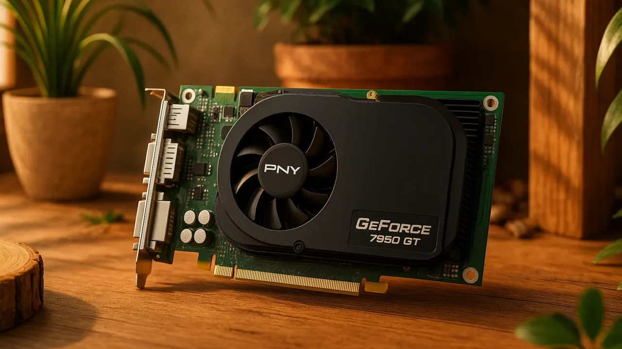 PNY GeForce 7950 GT: Potência Clássica para Gamers Nostálgicos
