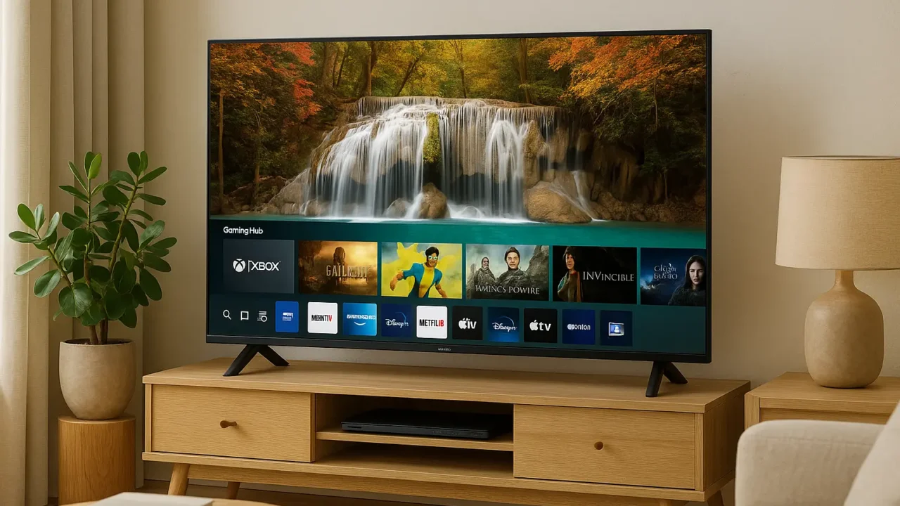 Samsung Smart TV 43" UHD 4K 43DU7700: Imagem Incrível e Gaming Hub